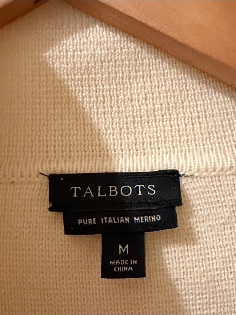 Talbot’s 100% Merino Wool Cardigan Sweater - Picture 4 of 7